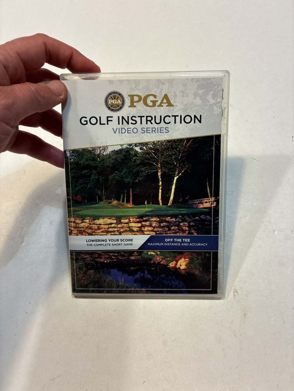PGA Golf Instruction Video Series DVD (Lowering Your Score & Off The Tee)